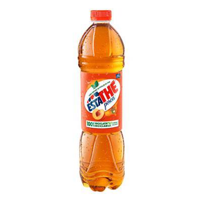 Estathe Peach Iced Tea Plastic Bottle 6 x 1.5 Litres