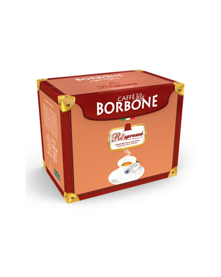 Caffe Borbone Coffee "Respresso" Gold Blend - 50 Capsules - Compatible with Nespresso® Home Machines