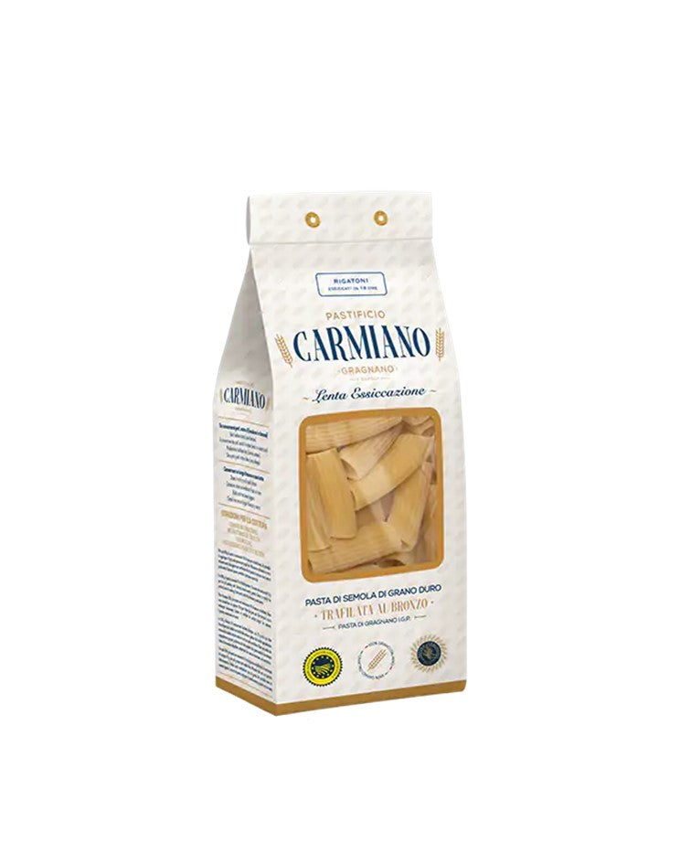 Pastificio Carmiano Rigatoni Pasta of Gragnano IGP 500g