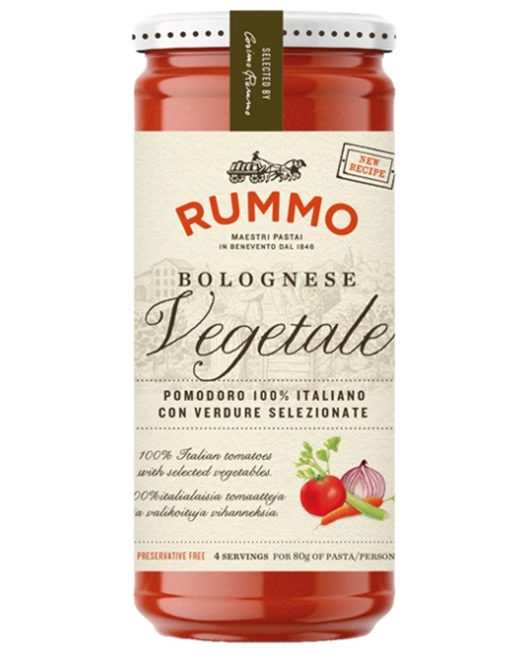 Rummo Vegetable Bolognese Sauce with 100% Italian Tomatoes 340g