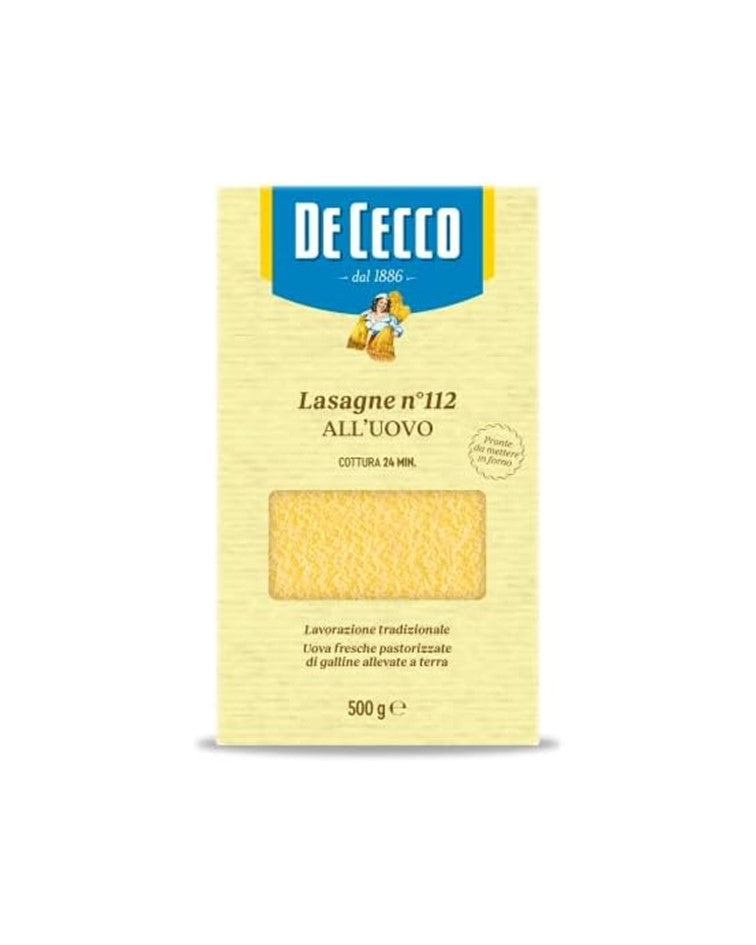 De Cecco Egg Lasagne n.112 500g