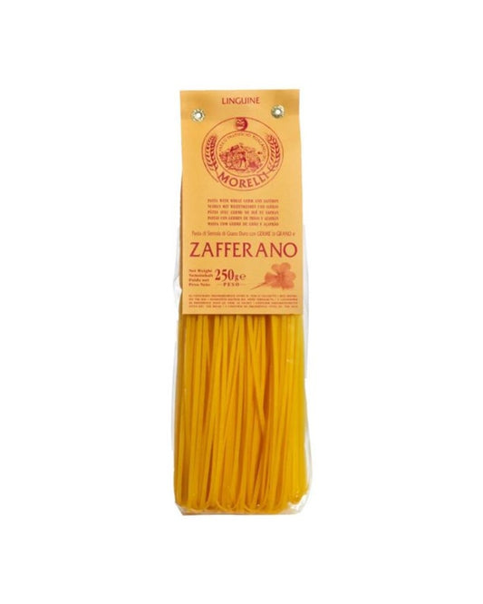 Morelli Italian Flavoured Pasta Saffron Linguine 250g