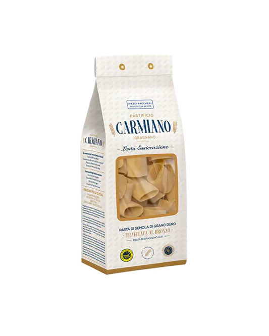 Pastificio Carmiano Mezzi Paccheri Pasta of Gragnano IGP 500g
