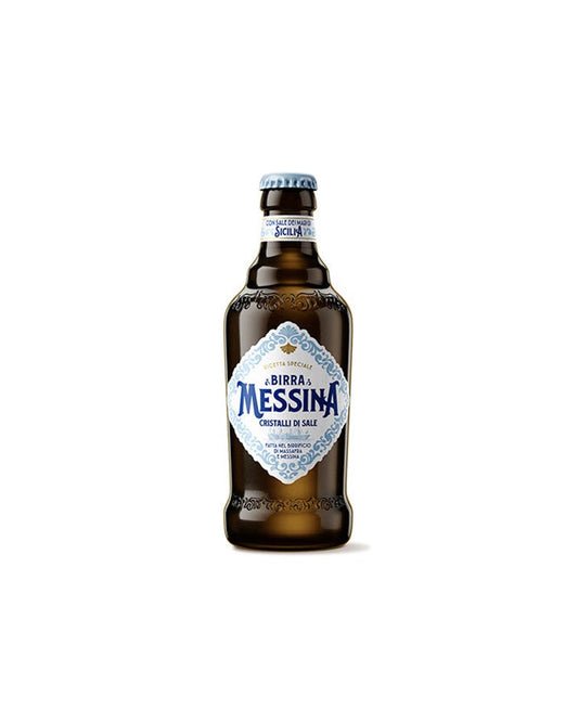 Birra Messina Cristalli di Sale Sicilian Lager Beer 5% Vol 33cl